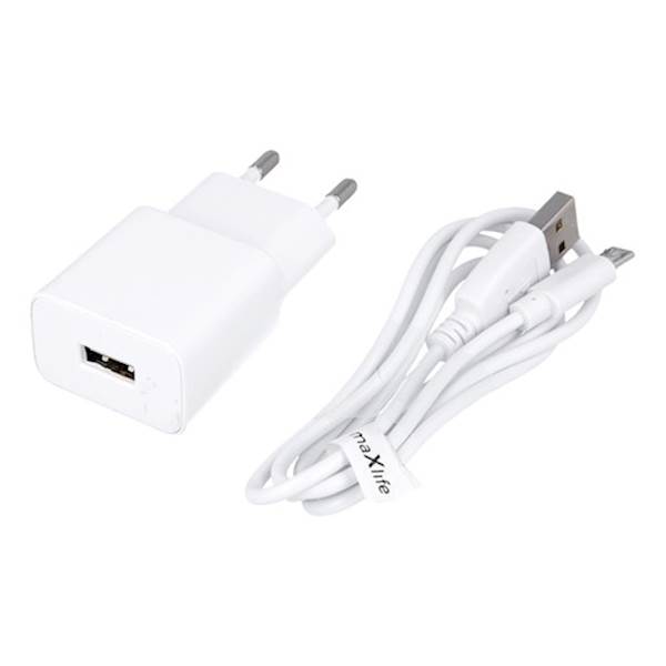 ADAPTER+KABEL HITRI MICRO USB 2.1A BEL