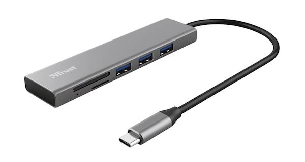 TRUST USB-C HUB HALYX 3xUSB IN SD CARD RAZDELILNIK