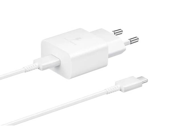 SAMSUNG ADAPTER+KABEL HITRI TYPE-C to TYPE-C 15W WHITE