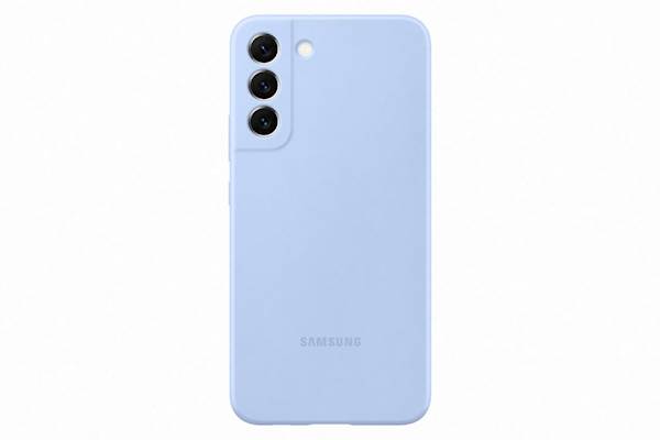 SAMSUNG GALAXY S22+ SILICONE COVER SKY BLUE