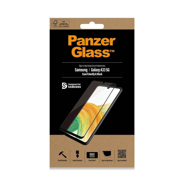 PANZERGLASS GALAXY A33 5G CF BLACK