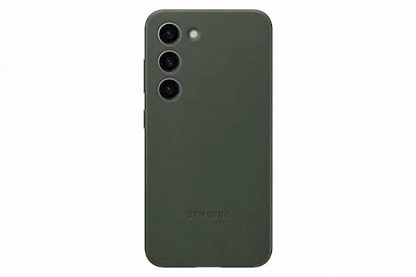 SAMSUNG GALAXY S23 LEATHER CASE GREEN