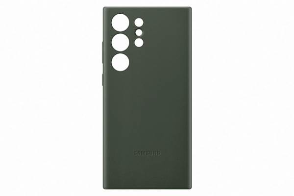 SAMSUNG GALAXY S23 ULTRA LEATHER CASE GREEN