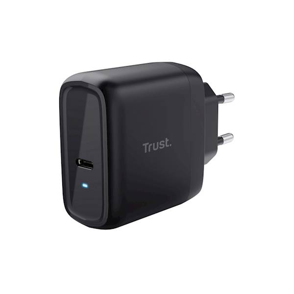 TRUST ADAPTER MAXO USB-C 65W ČRNI