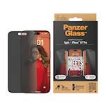 PANZERGLASS IPHONE 15 PRO PRIVACY UWF+APLIKATOR