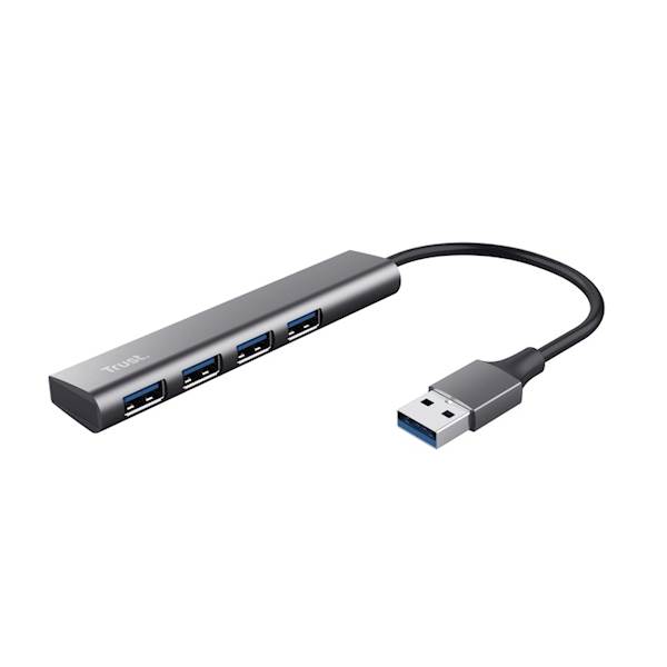 TRUST USB HUB HALYX 4 PORTNI RAZDELILNIK