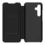 SAMSUNG GALAXY A35 5G WALLET FLIP CASE BLACK