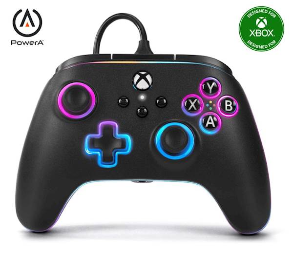 PW IGRALNI PLOŠ ADV. XBOX SERIES X|S ŽIČNI LUM ČRN