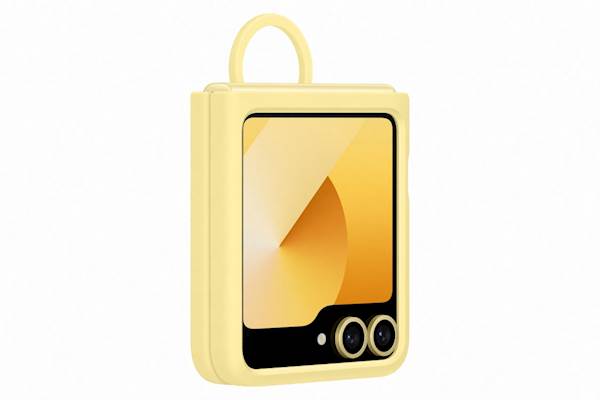 SAMSUNG GALAXY Z FLIP6 SILICONE CASE YELLOW