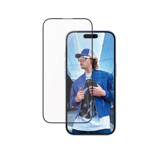 PANZERGLASS IPHONE 16/15 ALUM. FRAME UWF