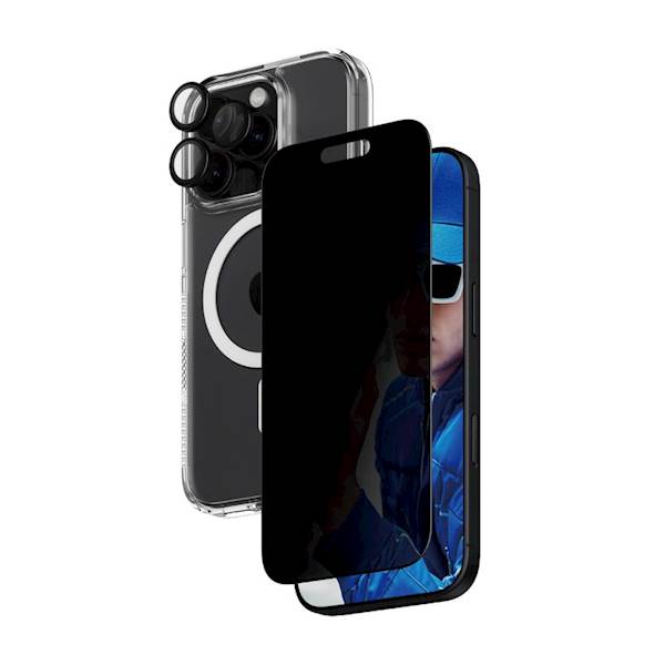 PANZERGLASS IPHONE 16 PRO PRIVACY BUNDLE 3V1