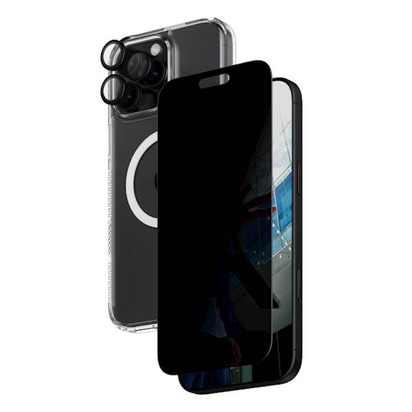 PANZERGLASS IPHONE 16 PRO MAX PRIVACY BUNDLE 3V1