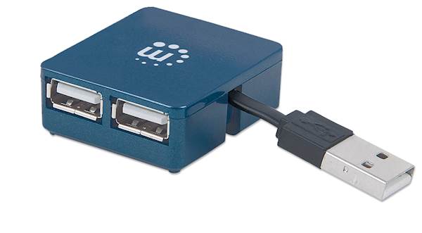 MANHATTAN MICRO HUB 4-PORT USB 2.0