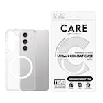 PANZERGL CARE URBAN COMBAT GALAXY S25+ TRANS/WHITE